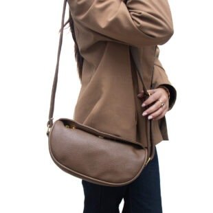 Alternative view of Sac banane " Gelaiya " en bandoulière - Marron