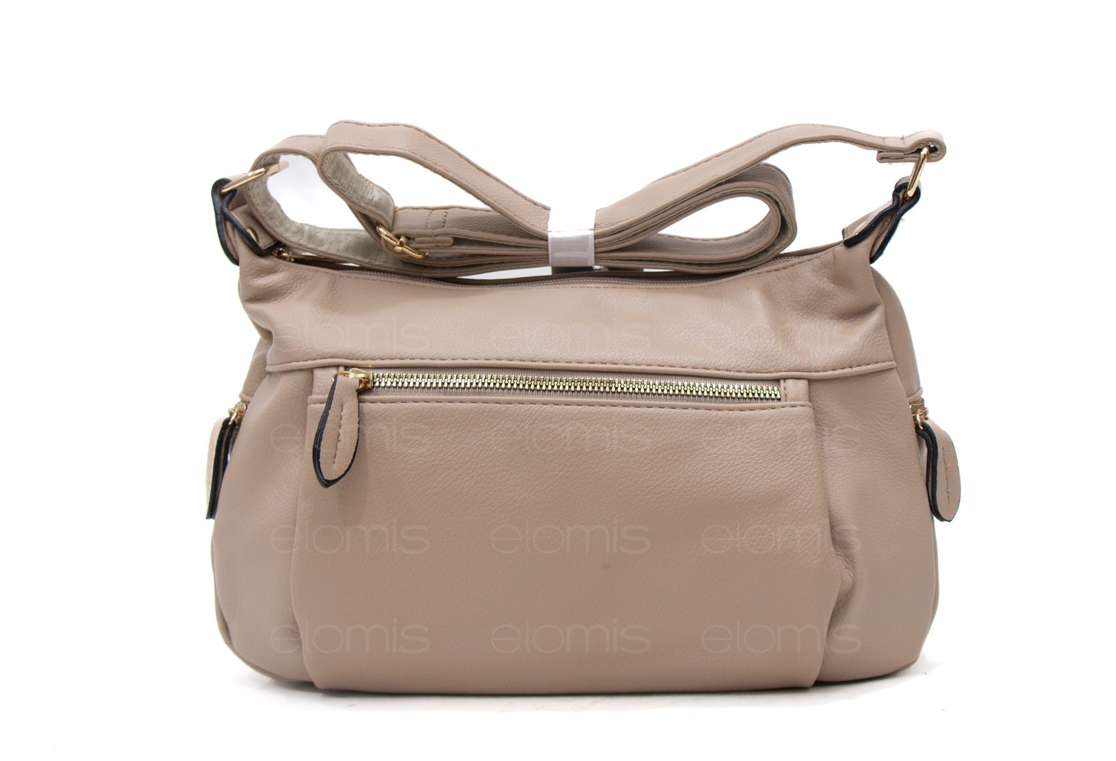Sac bandoulière triple compartiments - Taupe – Image 3