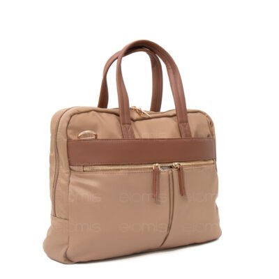 Sac cartable en polyster imperméable bicolore