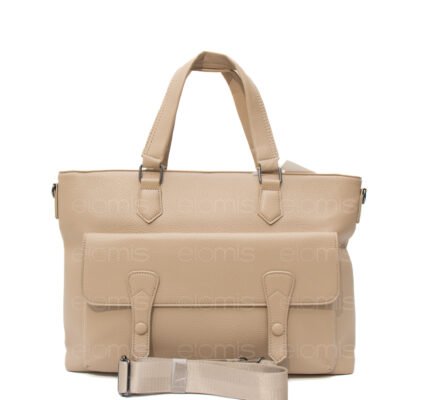 Grand Sac cartable effet vintage