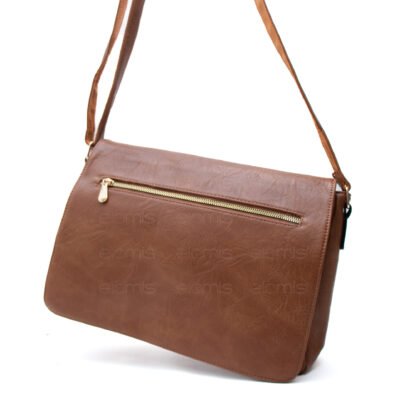 Grand Sac bandoulière / Cartable avec poche avant