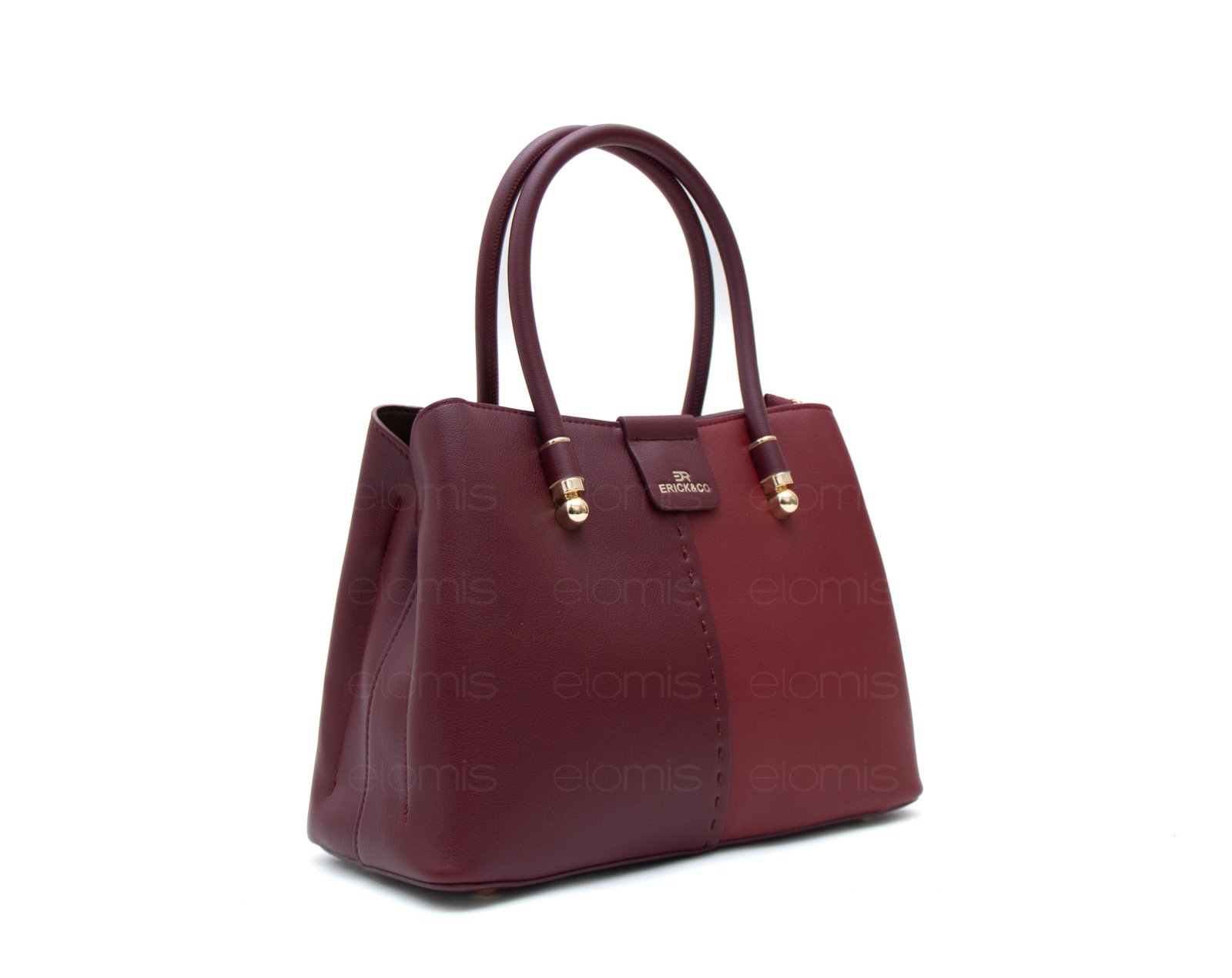 Sac à main bicolore + Porte-monnaie – Image 9