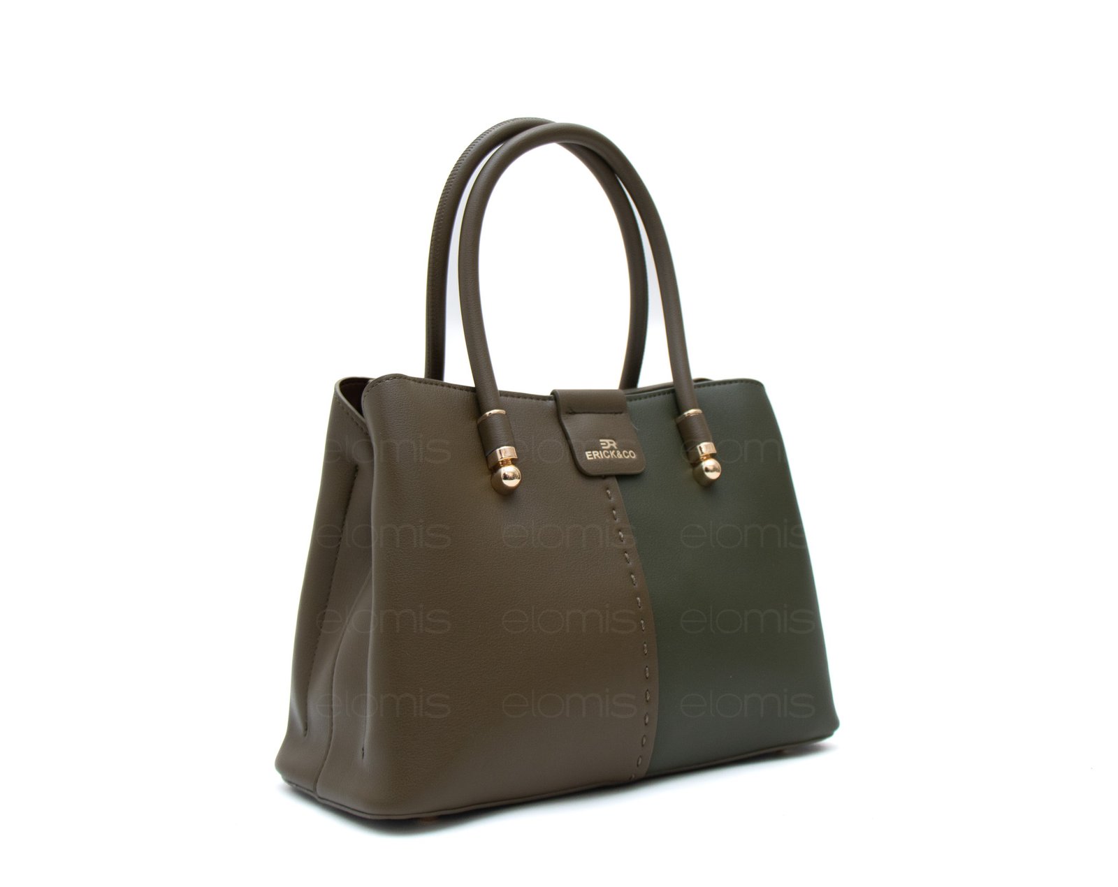 Sac à main bicolore + Porte-monnaie – Image 12