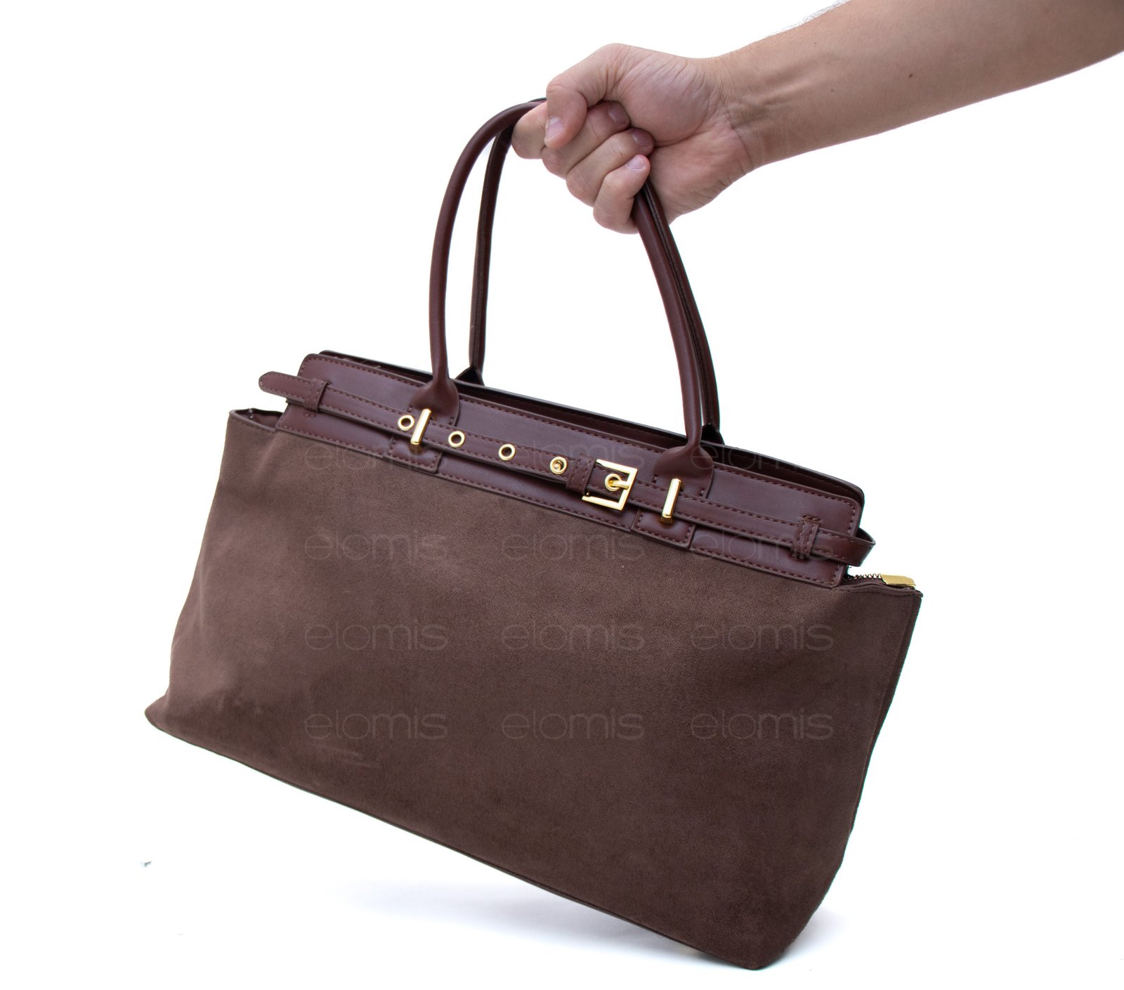 Sac à main Céline en velours / cuir syntéhtique – Image 5