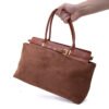 Sac à main Céline en velours / cuir syntéhtique - Thumbnail Image 4
