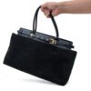 Sac à main Céline en velours / cuir syntéhtique - Thumbnail Image 3
