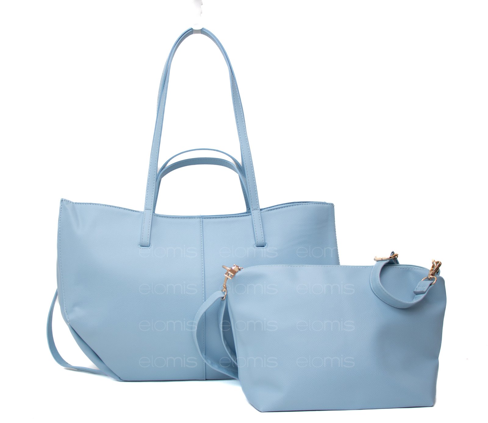 Grand sac à main effet polène + sac bandoulière – Image 8