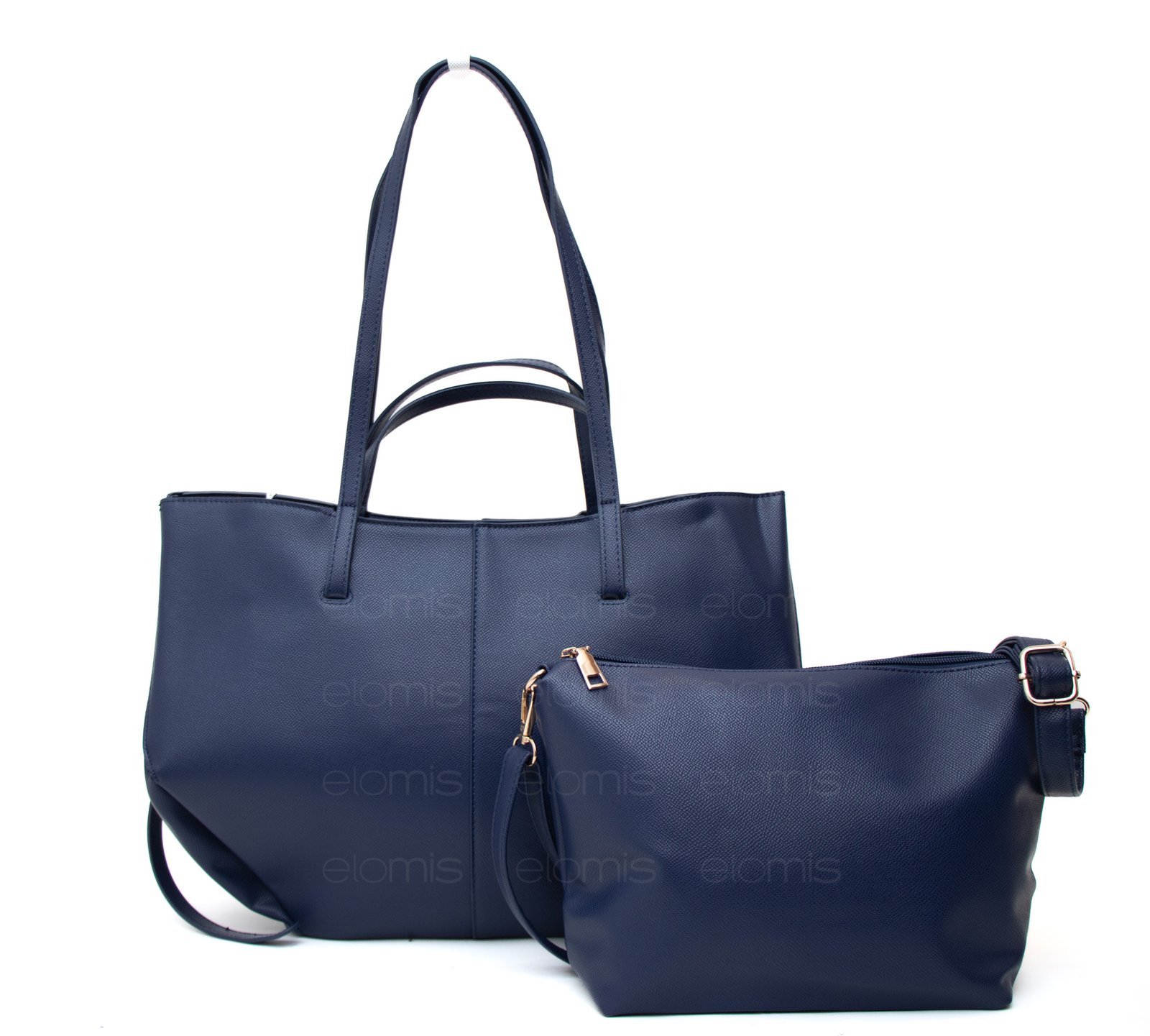 Grand sac à main effet polène + sac bandoulière – Image 4