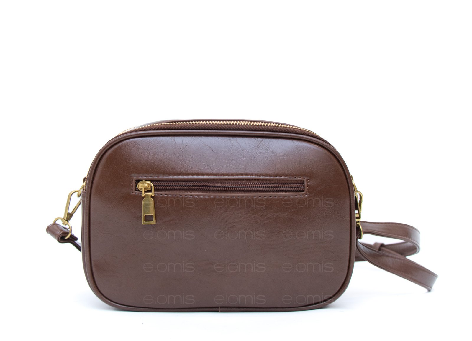 sac bandoulière à 4 compartiments verni / finitions doré – Image 9