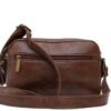 sac bandoulière à 3 compartiments vintage avec boucle - Thumbnail Image 4