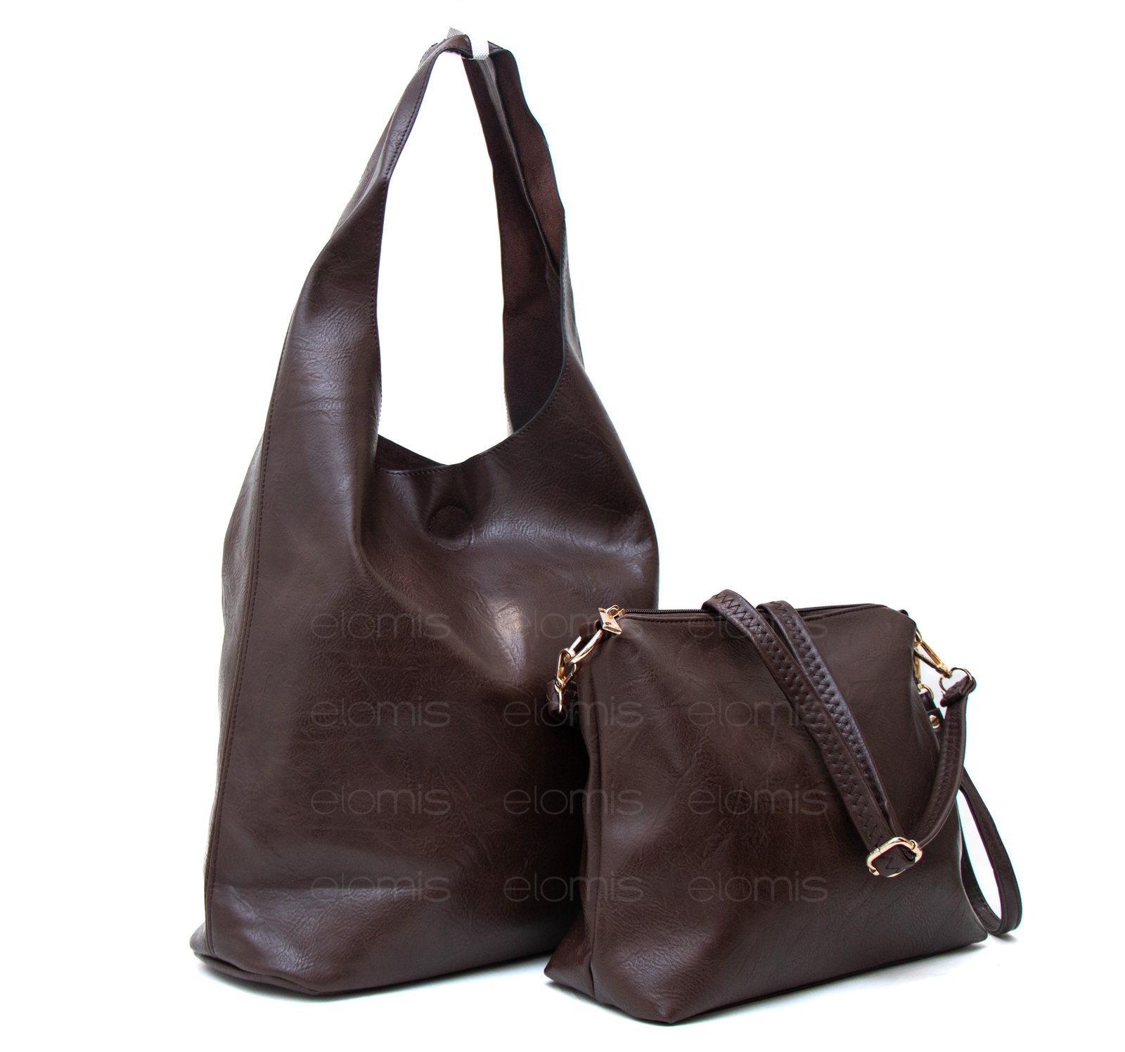Grand sac porté épaule + sac bandoulière – Image 1