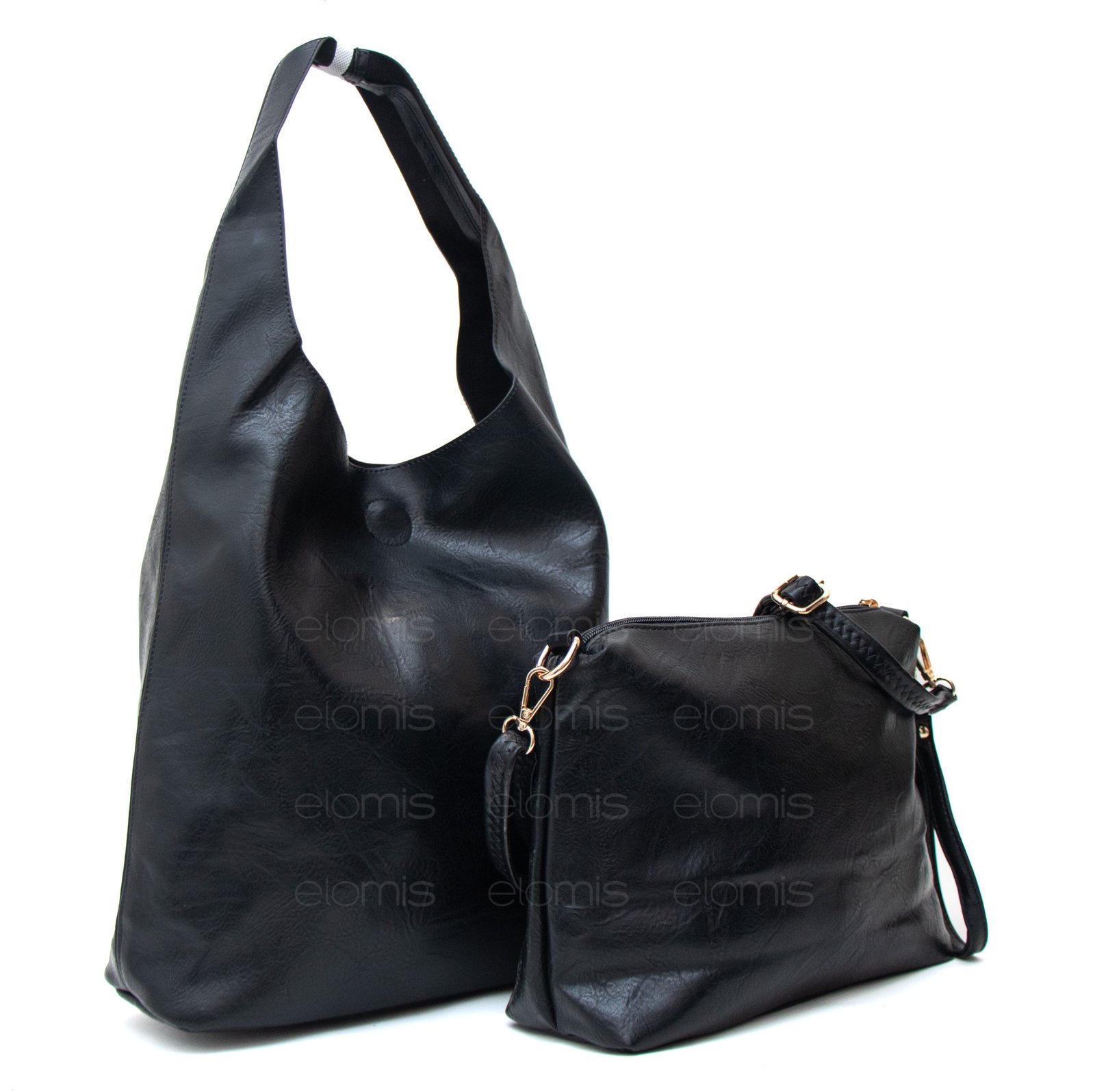 Grand sac porté épaule + sac bandoulière – Image 3