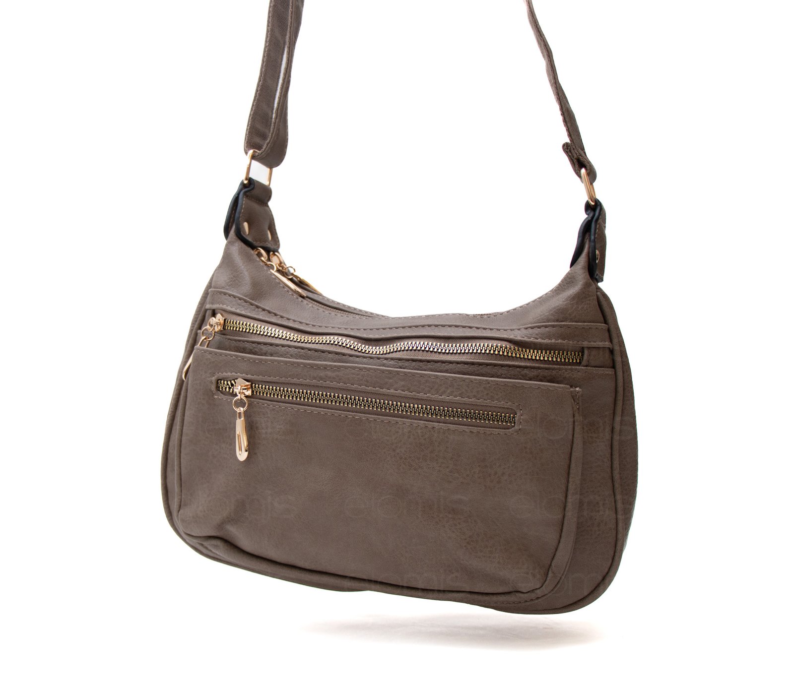 Sac bandoulière à 6 compartiments avec finitions doré – Image 9