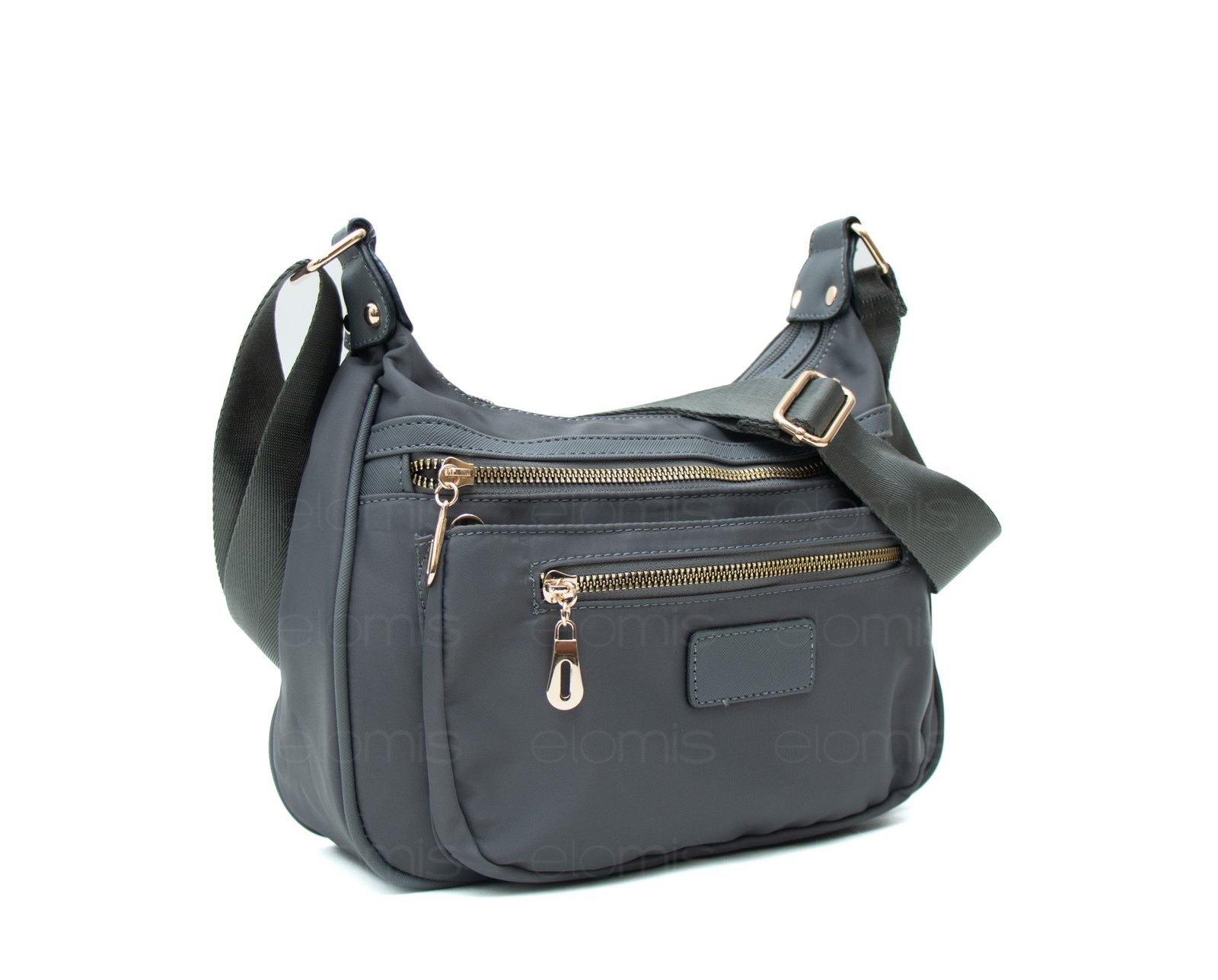 Sac bandoulière à 6 compartiments en polyester imperméable – Image 3