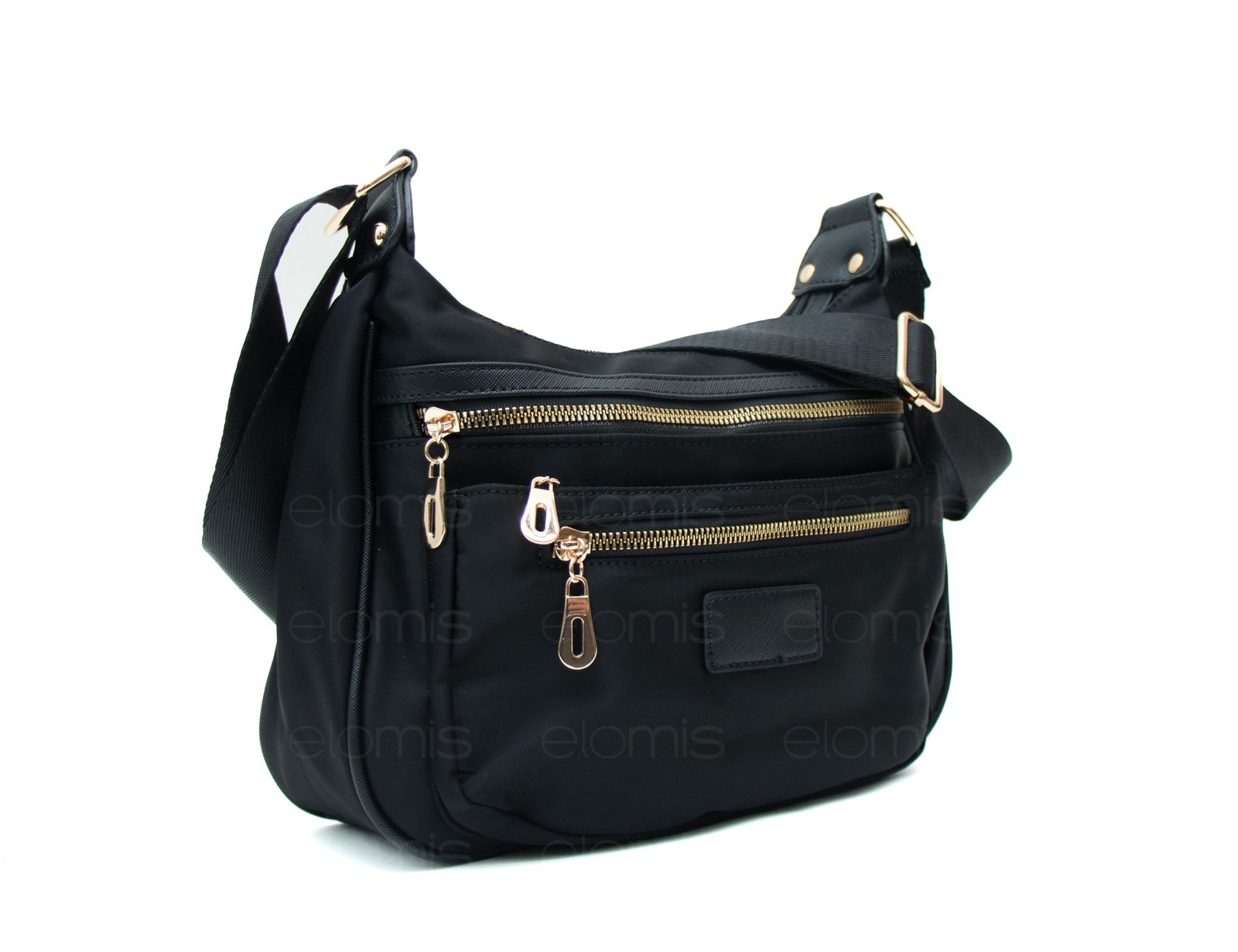 Sac bandoulière à 6 compartiments en polyester imperméable – Image 2