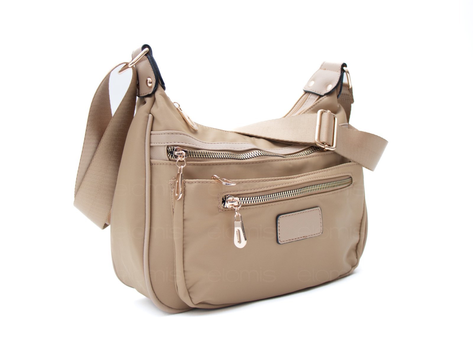 Sac bandoulière à 6 compartiments en polyester imperméable – Image 1
