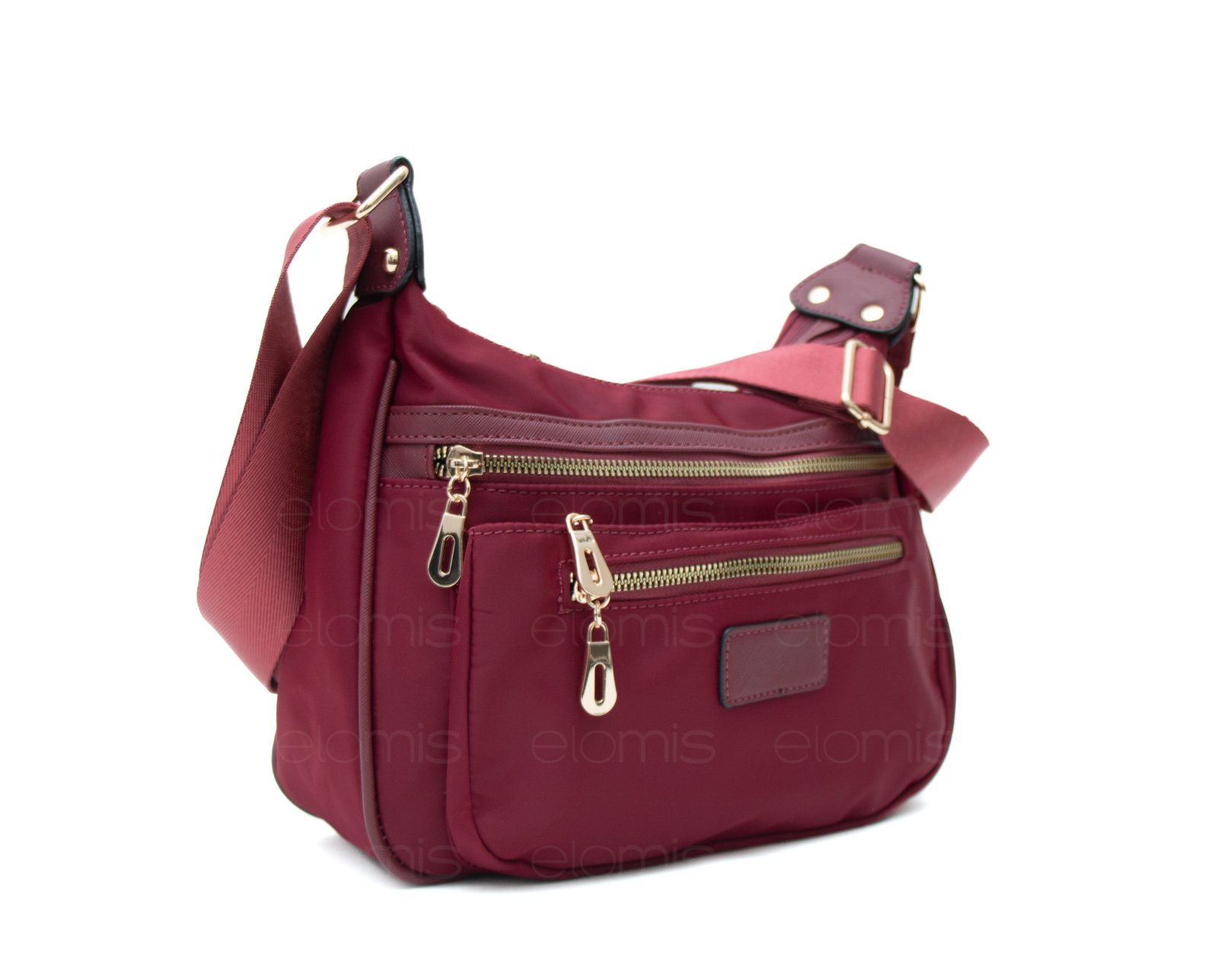 Sac bandoulière à 6 compartiments en polyester imperméable – Image 7