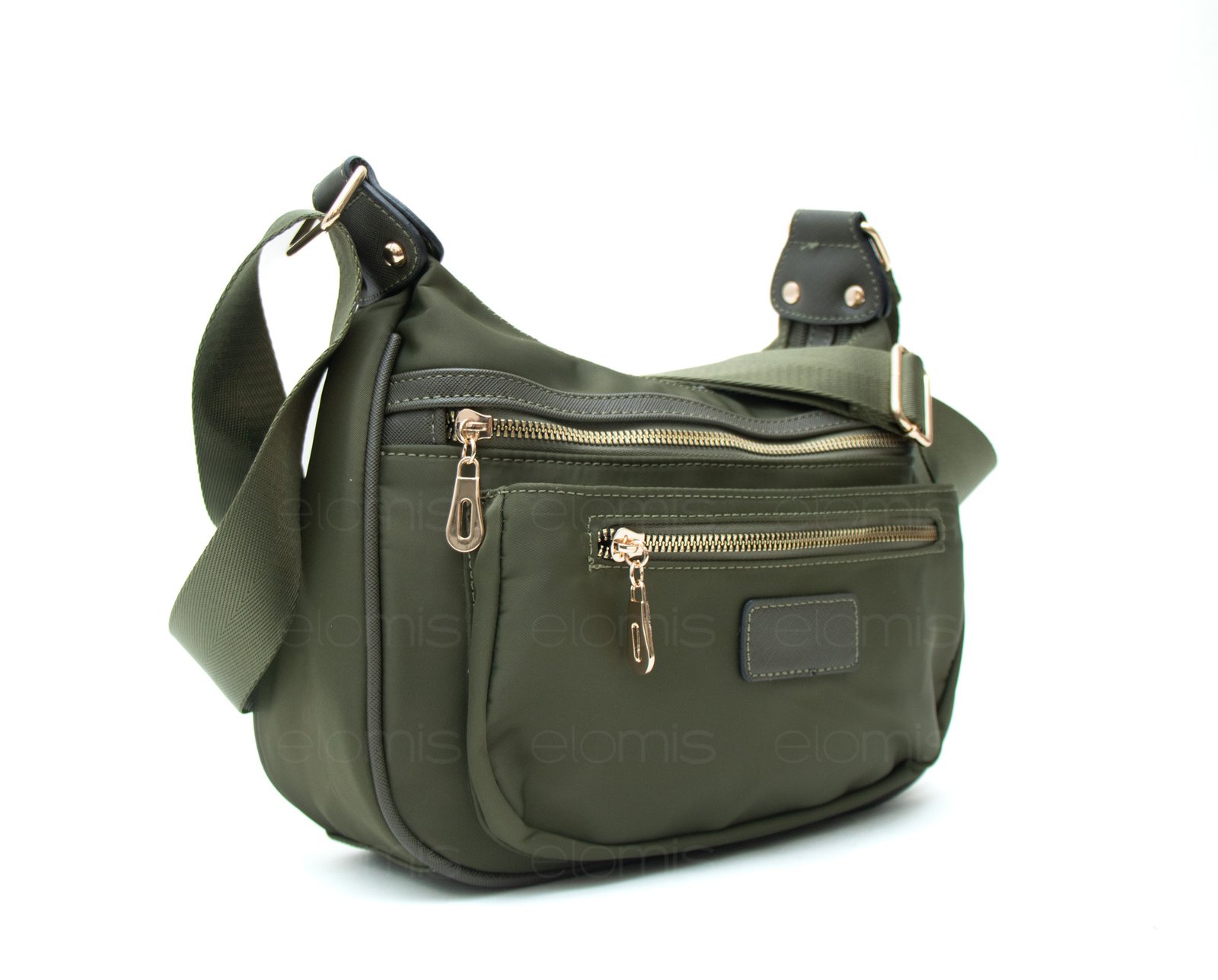 Sac bandoulière à 6 compartiments en polyester imperméable – Image 6