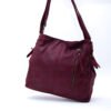 Sac fourre tout carré en daim (moyenne taille) - Thumbnail Image 9