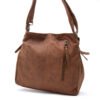 Sac fourre tout carré en daim (moyenne taille) - Thumbnail Image 8