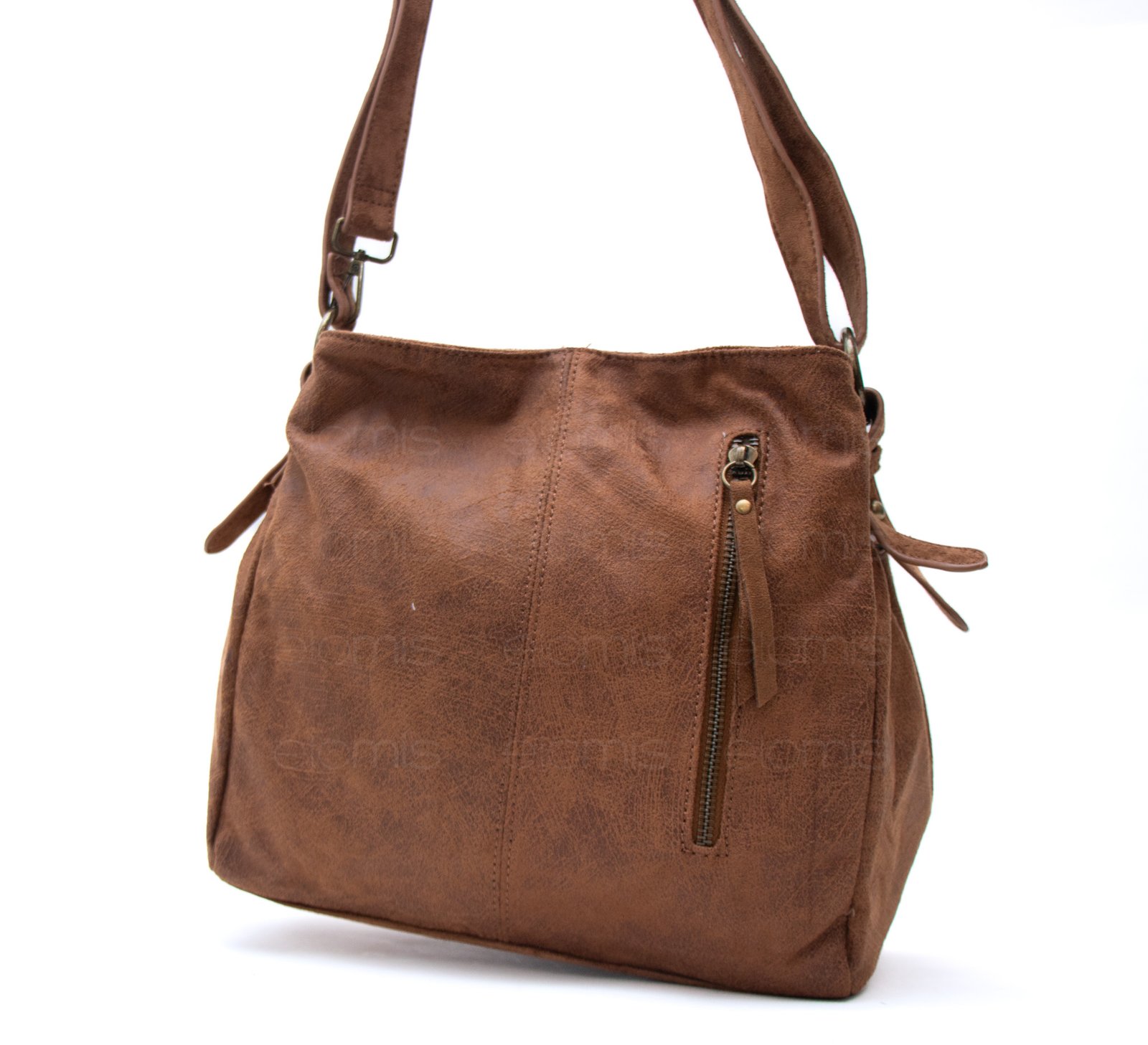 Sac fourre tout carré en daim (moyenne taille) – Image 8