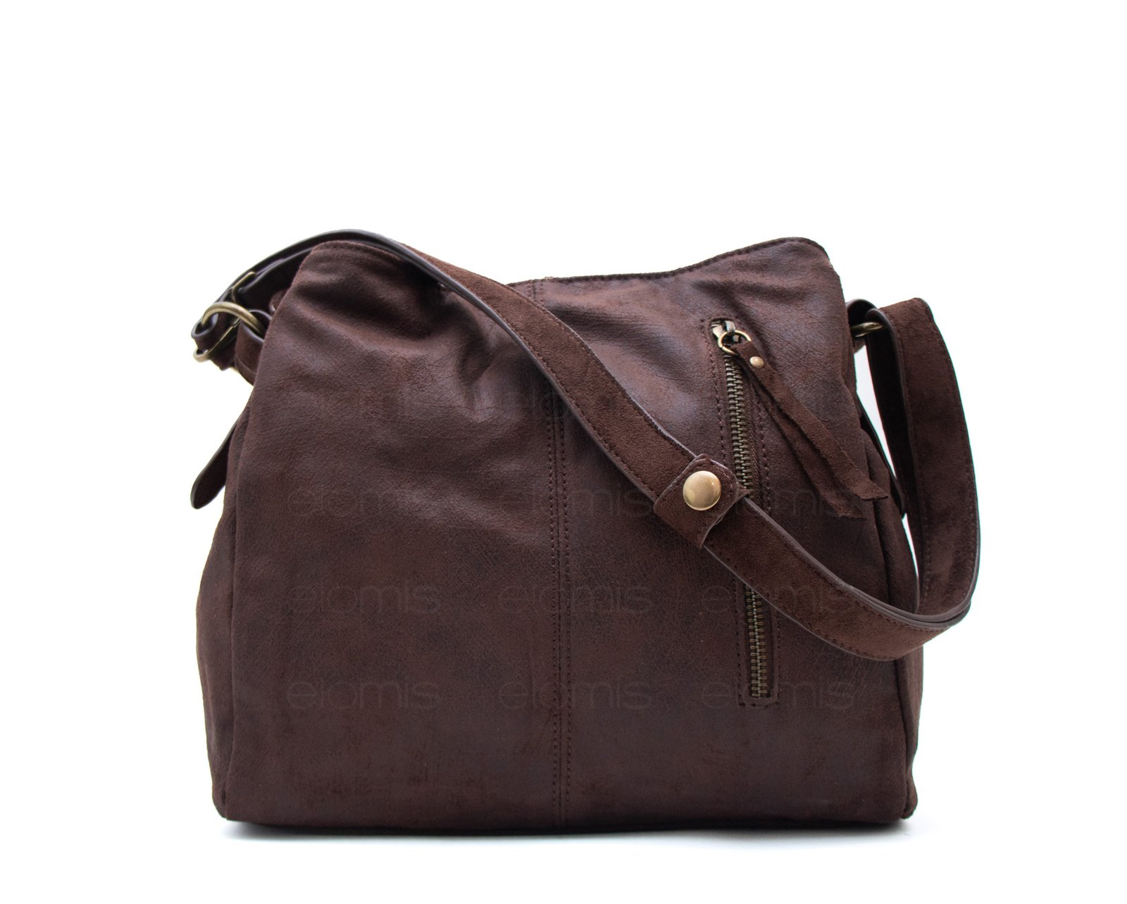 Sac fourre tout carré en daim (moyenne taille) – Image 15