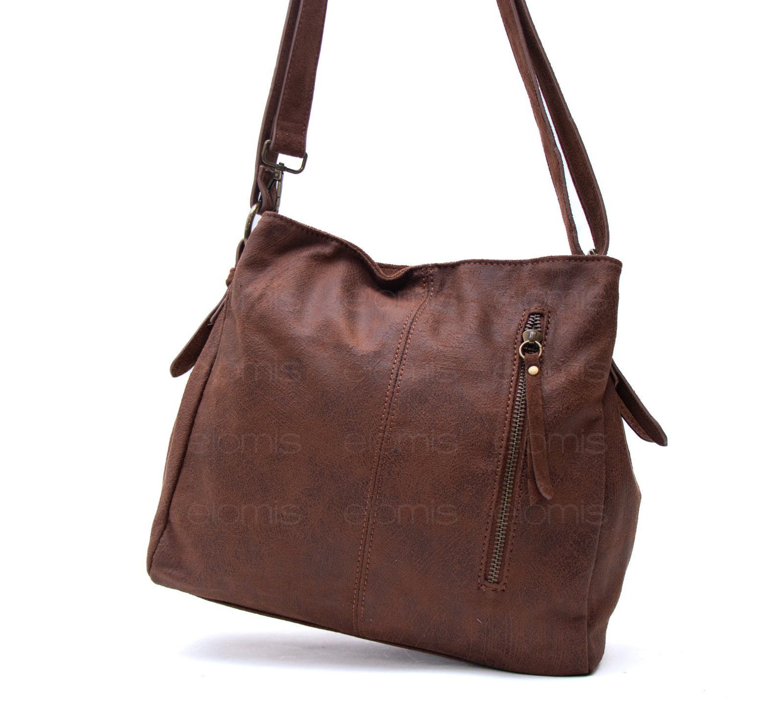 Sac fourre tout carré en daim (moyenne taille) – Image 5