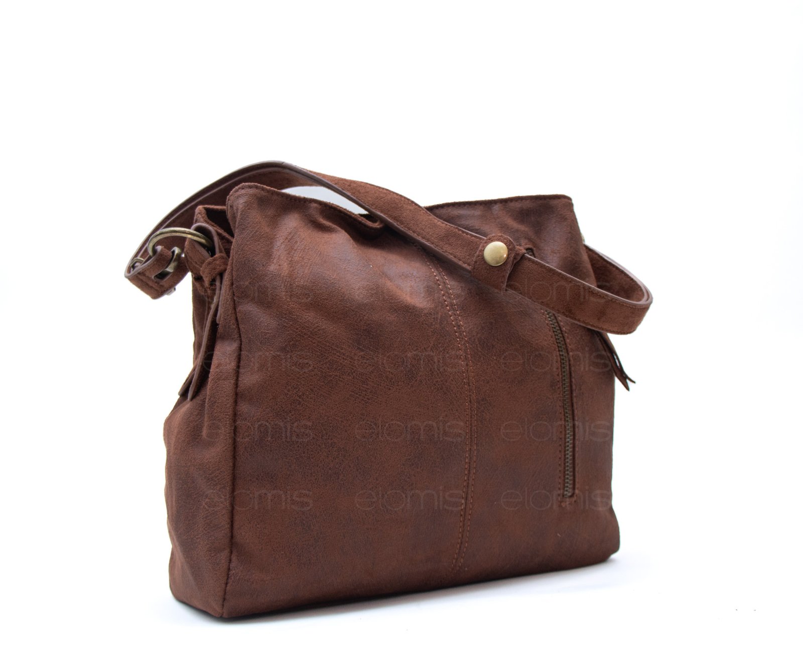 Sac fourre tout carré en daim (moyenne taille) – Image 14