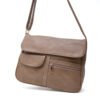 Sac bandoulière à 6 compartiments / Finitions dorées - Thumbnail Image 6