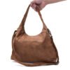 Sac fourre tout lune en daim (moyenne taille) - Thumbnail Image 9