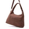 Sac fourre tout lune en daim (moyenne taille) - Thumbnail Image 5